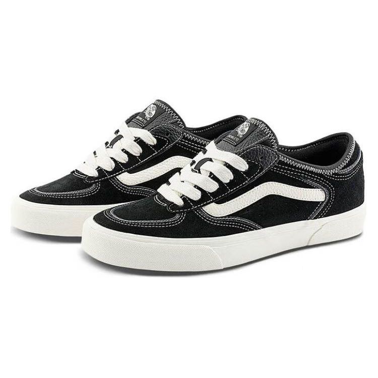 Vans Rowley Classic Comfortable Versatile Low-Top Skate Shoes Unisex Sneaker Black VN0009QJBPT
