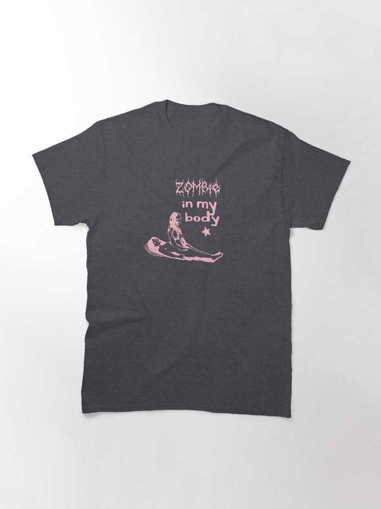 Zombie In My Body from Maggots for Brains - PINK Classic T-Shirt