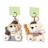 Keychain Pendant Cartoon Appearance Biscuit Bear Charm Key Chain Soft Touch Backpack Hanging Decoration