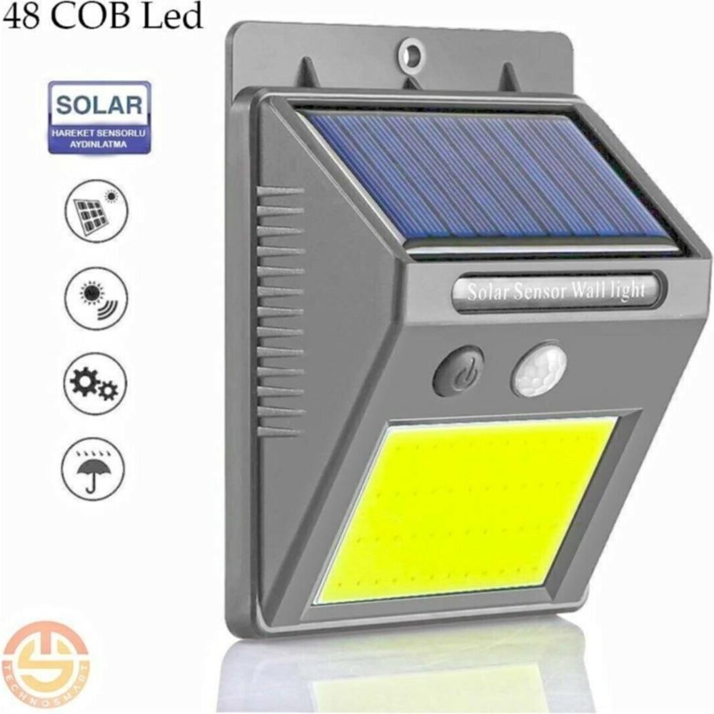 

Solar 48 LED Garden Lamp with Limopa Motion Sensor