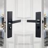 Silent Bearing Door Handle Lock Metal Security Door Handle Mechanical Main Door Lock  Home Hardware