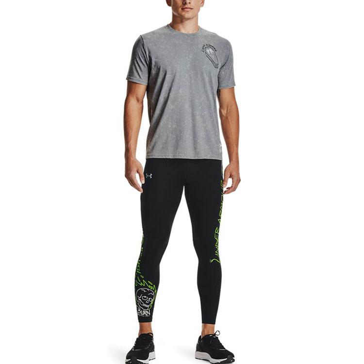 Men's T-Shirt Under Armour Set in Sleeve T Shirt Men's Gray
