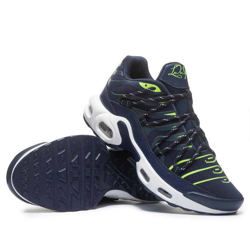 Men Sneakers Running Fashion Outdoor Jogging Sports Shoes Mesh Breathable Cushioning Black Basket Footwear Male Plus Size 39-46