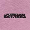 Jordan Brooklyn Fleece Logo Simple Letter Warm Comfortable Hooded Knit Sweatshirt Women Sweatshirt Orchid-Purple FV7171-522