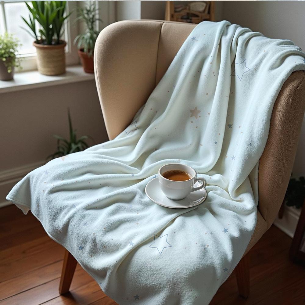 Soft Purple Tulip Vertical Soft Flannel Blanket Breathable Warm Throw for Office Car Sofa Kids Room Birthday Xmas Gift