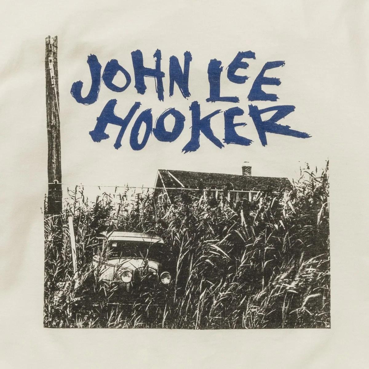 John Lee Hooker White Cotton T-shirts Full size S-5XL TH74 S