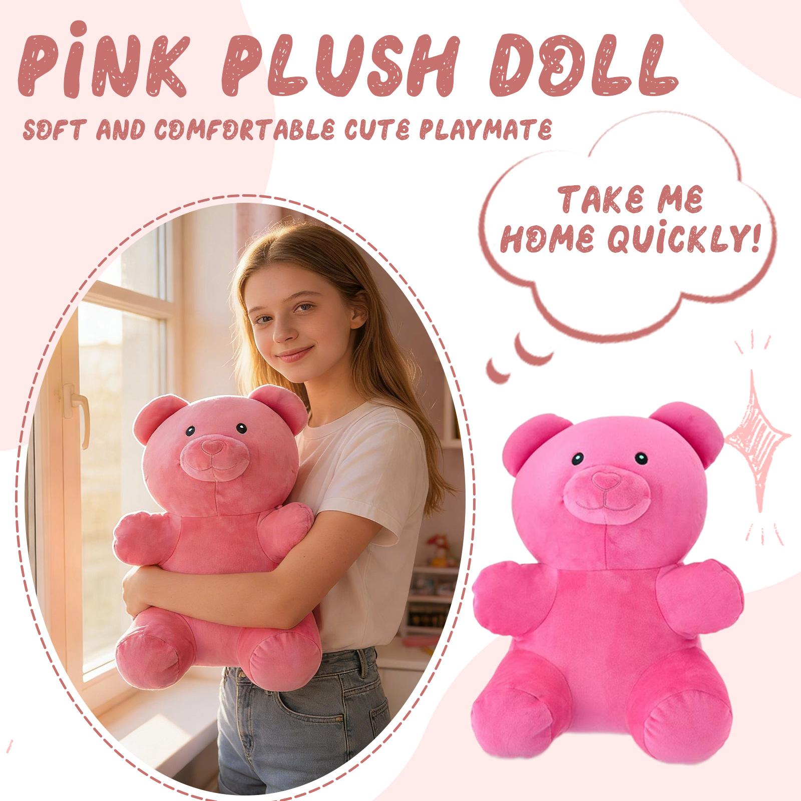 

Plush Doll, Toy Gift, Cartoon , Children s Rag Doll, Children s Gift Pillow One Size розовый