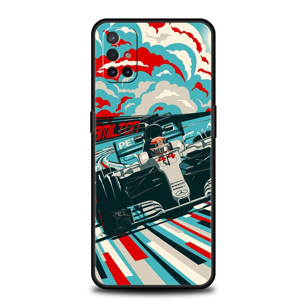 Ayrton Senna F1 Phone Case For OnePlus 12R 9R 12 11 10 Pro 9 8 7 7T 8T 10T 9RT Nord 2T N10 N200 CE 2 5G Black Cover Soft Shell