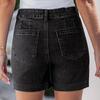 Ladies' Casual Hole  Versatile Fashionable Denim Shorts
