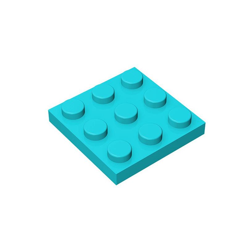 10PCS 11212 PLATE 3x3 Dots Fitting Including MY OWN CREATION Self Locking Blocks Building Blocks Playthings Add-Ons