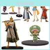 Exquisite One Piece Actionfiguren-Kollektion mit Luffy Robin Kiku Nami Usopp Chopper Sanji Zoro Modellen
