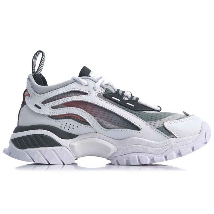 Li Ning Aurora Skywalk Textile, Synthetic Leather Fashion Cushioning Abrasion Resistant Breathable Coverage AGLP108-3