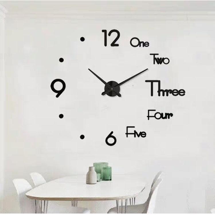 Modern DIY Fashion Wall Clock 3D Mirror Surface Art Sticker Decal Home Decor PHN Modern DIY Fashion Wall Clock 3D Mirror Surface Art Sticker Decal Home Decor PHN