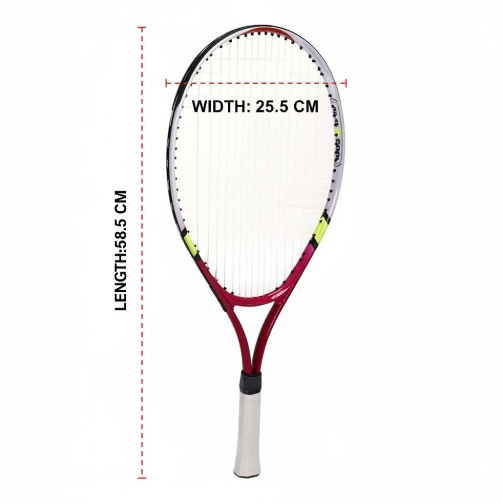 Aluminium Alloy Frame Junior Tennis Racket Lightweight Youth Tennis Racquet for Teenage Beginner
