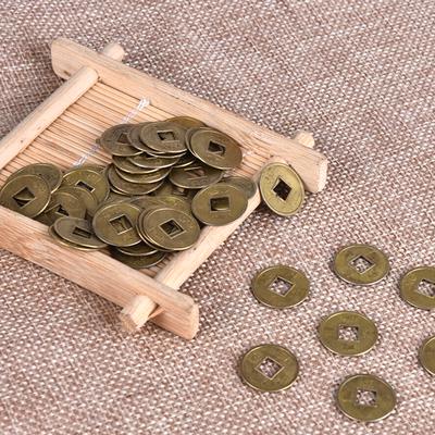 50 Stück traditionelle Feng Shui chinesische Münzen Glück Glück Reichtum Schmuckherstellung
