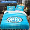 Atletico Belgrano Crest 3pcs Bedding,Including 1pc Duvet Cover And 2pcs Pillowcases Perfect for Christmas,Ideal for Bedroom, Dormitory