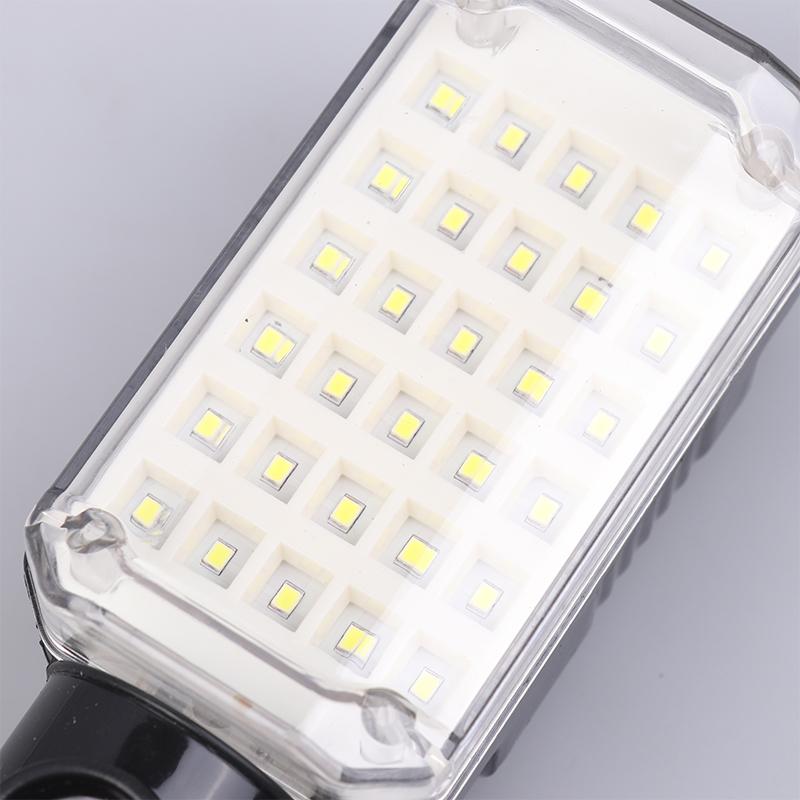 7W 30Led Workshop Flashlight With Magnet 220V Garage Work Light Handheld Repair Inspection Lamp With 5M Power Cable1Pc