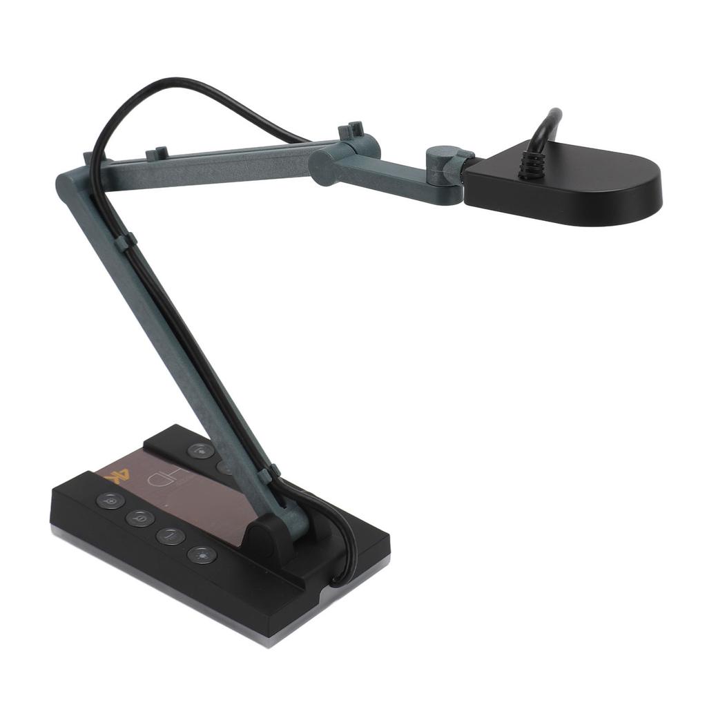 4K USB Document Camera with LED Light HD Multimedia Interface Support 128G Memory Card 30fps Foldable 4K Document Camera