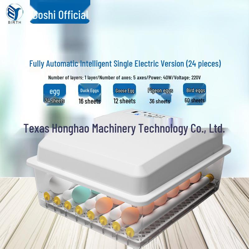 Automatic Mini Egg Incubator: Intelligent Temperature Control for 6-176 Eggs