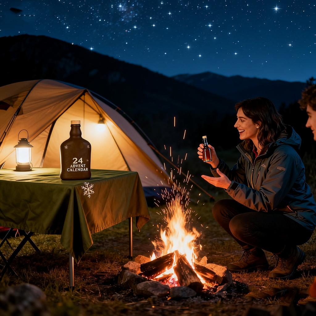 2D Plane+airplane Box +24PC Brown Cattle Countdown Box Christmas Advent Calendar