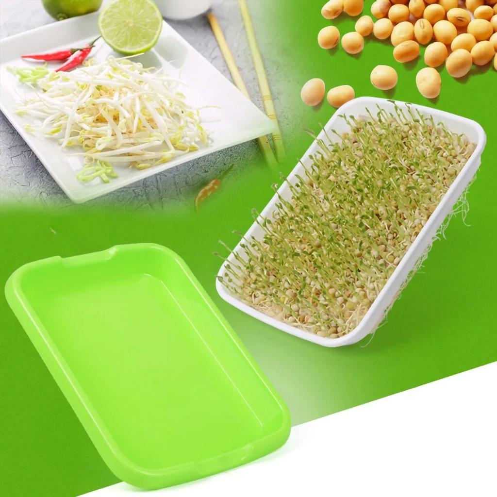 Microgreens Sprouter Tray Hydroponic / Sprouting Tray For Sprout Hagebruk Hydroponic Systems Tray Garden Nursery Potted