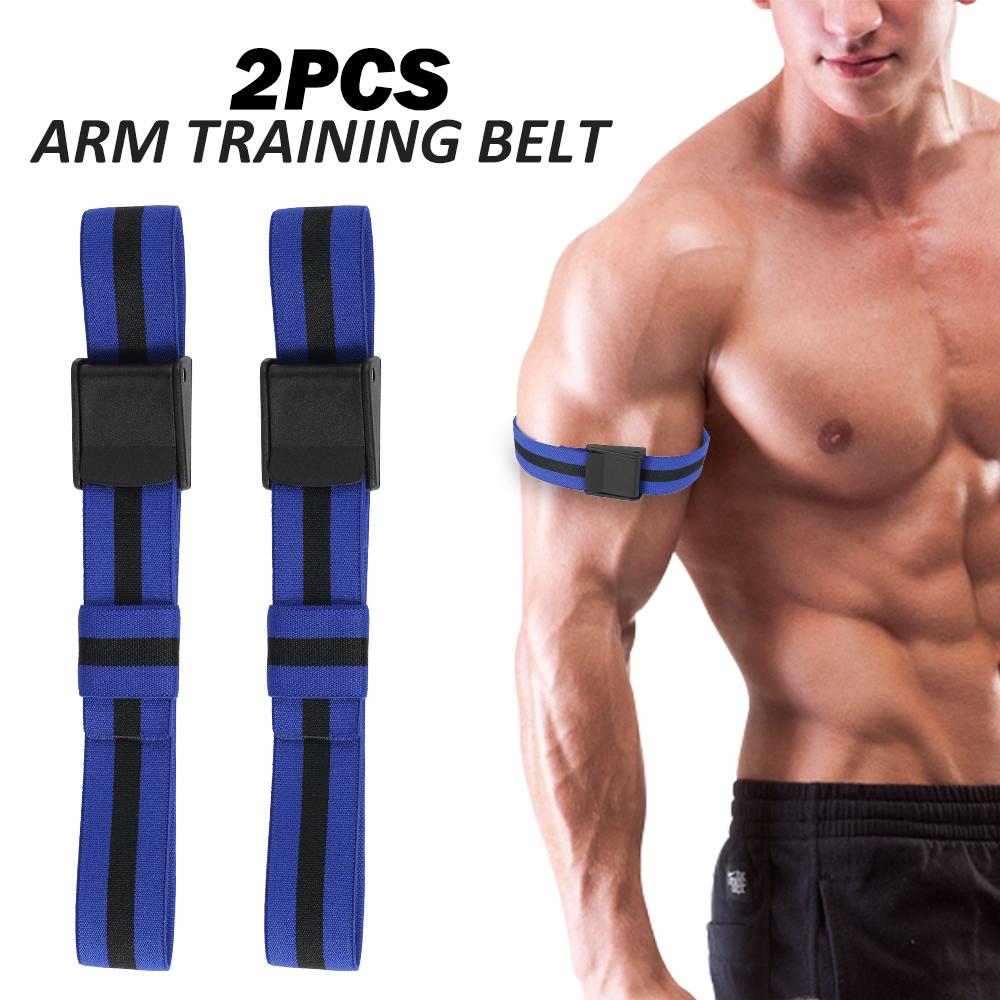 Elastic Bite Training Portable Strap Arm and Leg Wrap Adjustable Blood Flow Restriction Strap Fast Growing Muscle Gym Workout