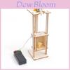 Elevator Lift Technology Diy Invention Science Experiment Stem Education Toy Wood Material