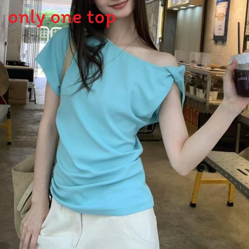 Oversized Sleeveless T Shirt For Women With Embroidery In Spring 2025