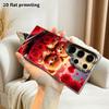 Phone Case: 2D Flat Samsung Galaxy A34 A35 M05 M06 S20 S22 S21 FE Plus 5G Protective Case, Couple Style, Plush Teddy Bear, Christmas and Halloween Gif