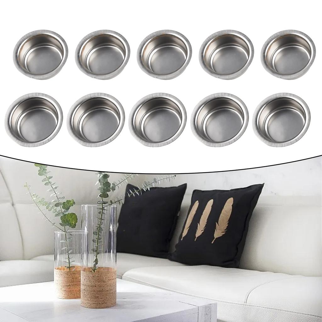 Container Candle Cups Décor Hardware Stainless Steel