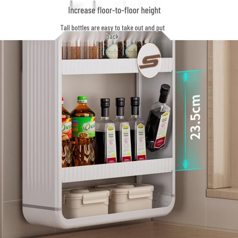 Yunshuang Wall-Mounted 3-Tier Storage Rack