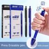 24Pcs/set Retractable Erasable Gel Pens 05mm Ballpoint Pen Automatic Washable Handle Refills Office School Writing Stationery