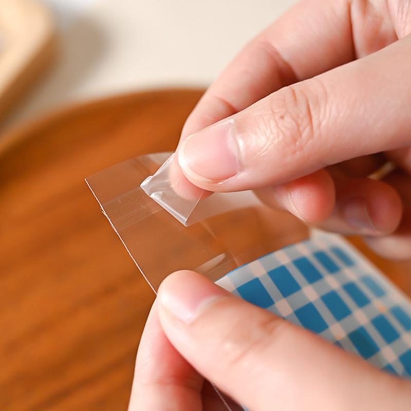 100 buc pungă autoadezivă pentru gustări, transparentă, cu desene animate, ursuleț de iepure, bomboane cadou, pungă, petrecere de ziua de naștere, cadou de copt, consumabile