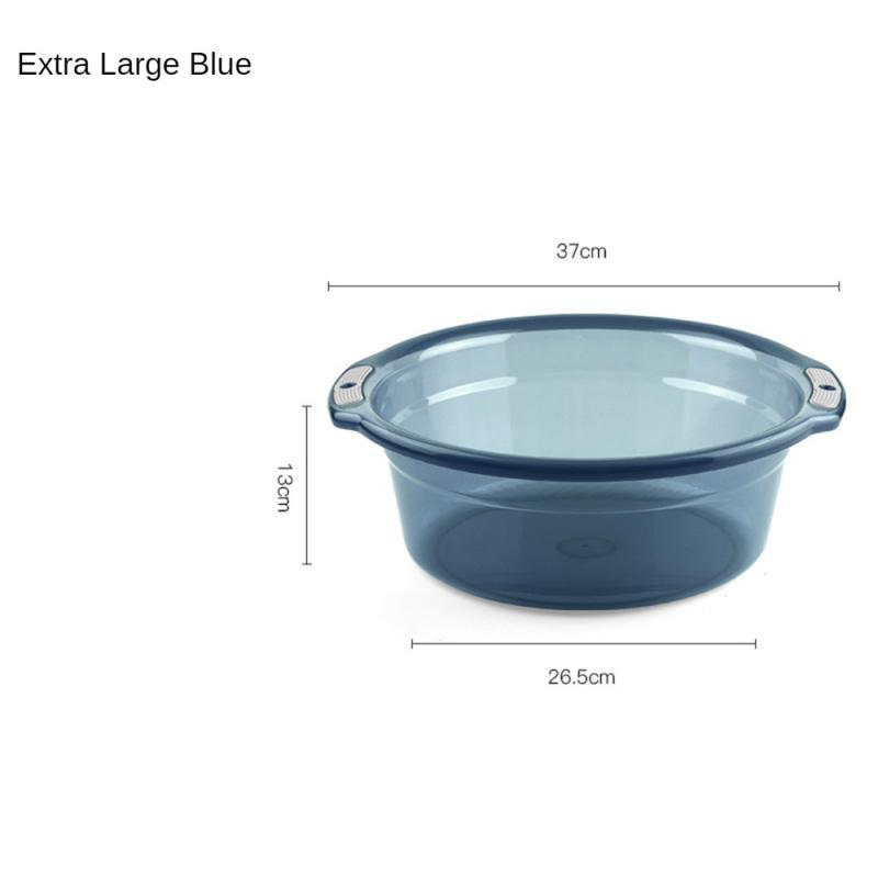 Laundry Tub Anti Slip Thickening Convenient Multipurpose Non-slip Space Saving Washbasin Easy-to-clean Plastic Basin Basin