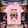New Trendy Childrens Tshirt Hot Selling Japanese Anime Naruto Pure Cotton Cartoon Printed Parentchild Outfit Short Sleeved