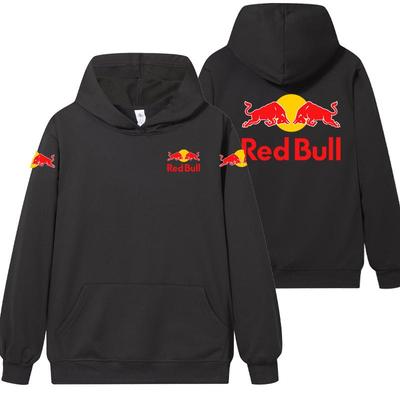 Red Bull Logo Couples Hoodies Women Men Matching Lover Pullovers Tops Fashion Autumn Winter Couple Hoode New Couples Sweatshirt