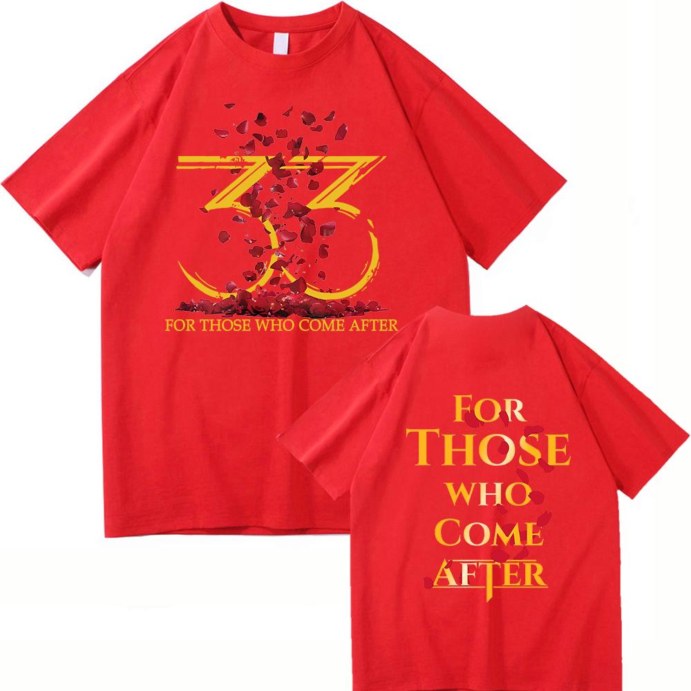 Esquie Clair Obscur Expedition 33 TShirt Whooo Wheee Menwomen Clothing Harajuku High Quality Tops Cotton TShirts Male Tees