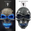 Luminous Cosplay Mask Ghost Party Props EL Wire Party Mask Props  Halloween