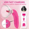 Tongue Licking Clitoris G Spot Vibrator Clitoral Sucker Nipple Stimulator For Women With 2 Sucking Cups Adult Sex Toys For Women