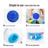 Two-Color Blue Bubble Toilet Cleaner & Deodorizer
