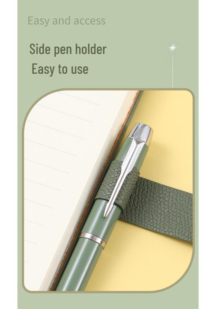 Customized Logo Laptop Gift Set: Thickened Notebook with Clasp, Perfect for Business Office Culture Gifts
