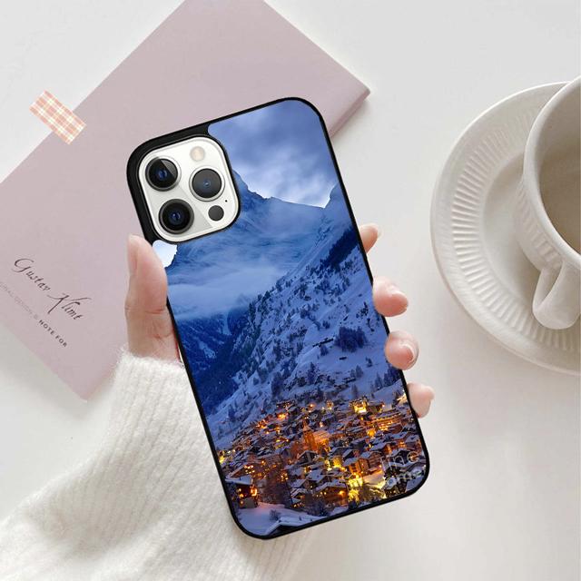 Zermatt Matterhorn Swiss Mountain phone Case For iPhone 17 Air 16 15 14 Plus apple 16 11 12 13 Pro Max coque