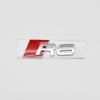 2026 3D ABS Gloss Black Chrome Rear Decklid Lettering Insignia For AQ2 SQ8 SQ7 SQ5 SQ3 R8 RS Performance Replacement Tuning Accessor