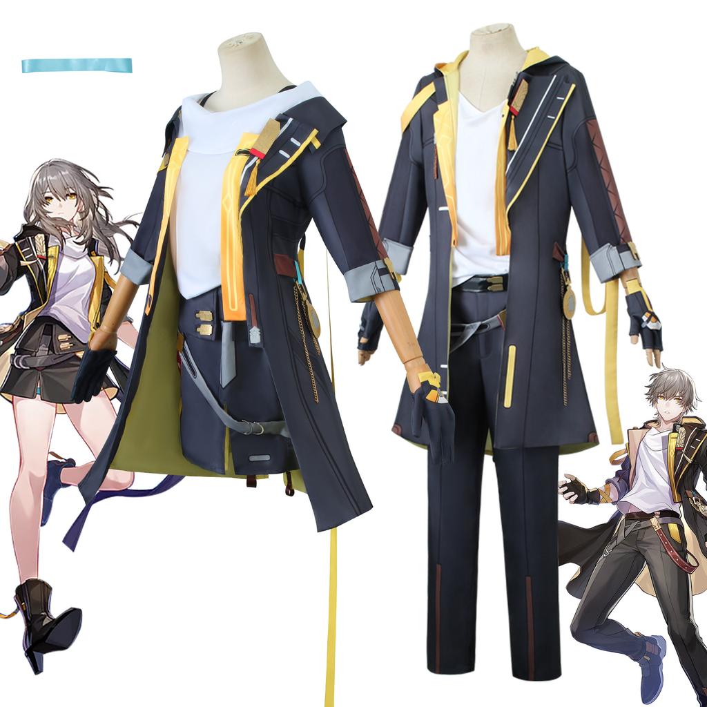Collapse Star Dome Railway Cos Service Pioneer Cosplay Animation Game Women's Suit Men's and Women's C Service