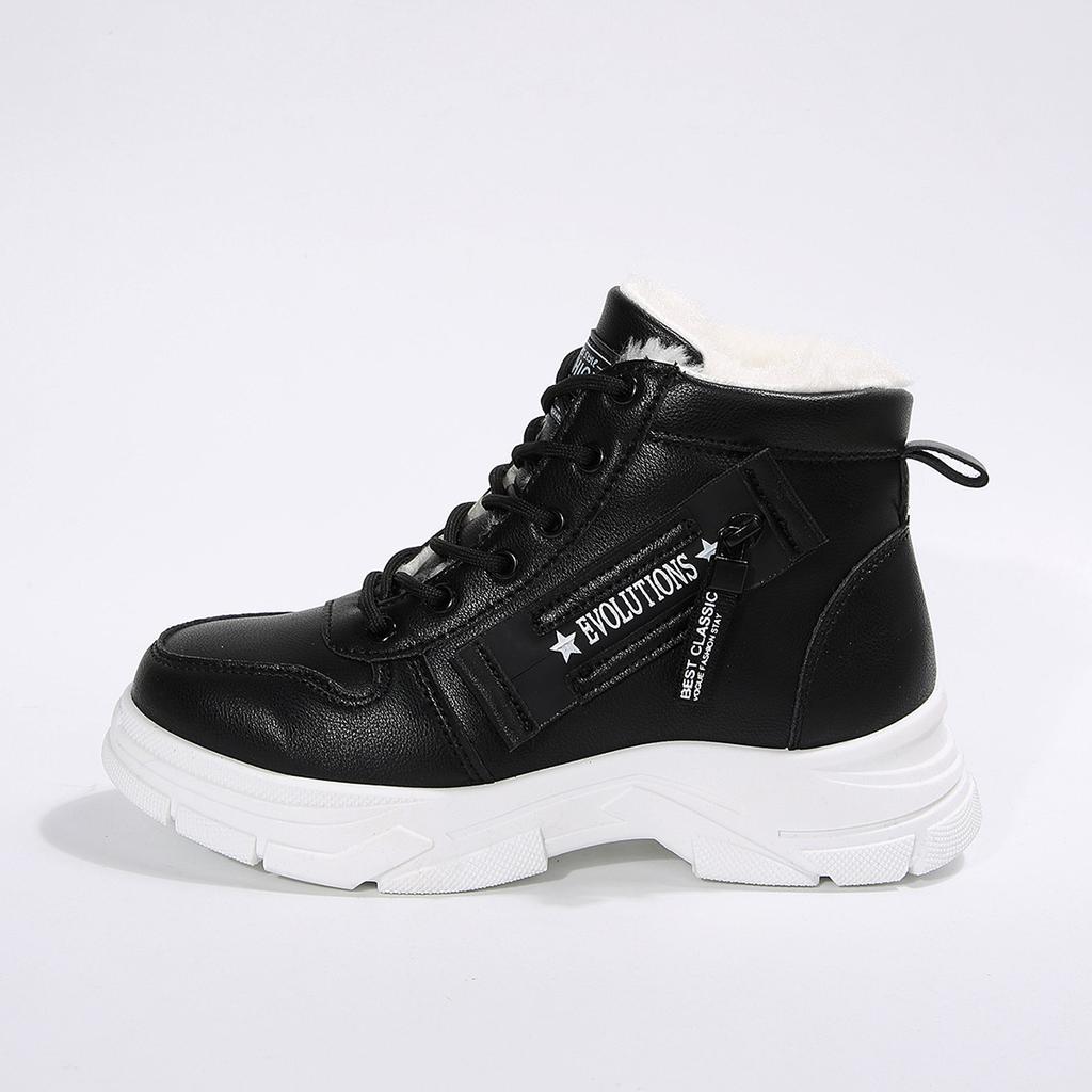 Scarpe da Donna Imbottite Ispessite Calde per Escursionismo Alpinismo Suole Spesse Comode Impermeabili Antiscivolo Sport e Tempo Libero Produzione Stivali da Neve Scarpe di Cotone