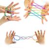 3Pcs Rainbow Rope Finger Games For Kids Toddler Threading Toy Juguetes Niñas Xxx De 3 6 8 12 15 Años Kinder Spiele