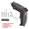 3.6V Powerful Impact Drill Screwdriver LED Lighting Electric Power Set Portable Mini Wireless Screwdriver Household Power Tool