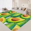 Avocado Room Mats Retro Multiple Choice Living Room Kitchen Rug Non-Slip Welcome Rug