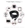 Power Extension Cord Extension Cable Outdoor Power Extension Wire 2000W Length 2m/3m/5m/10m/15m For Work Indoors Outdoor 2-core PVC Material Rainproof