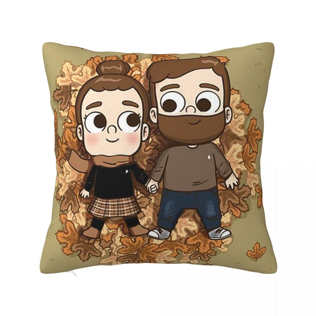Don't Touch My Mug - Pibubear Square Pillowcase Cushion Cover Pillow Case Throw Pillow Cover for Home Sofa Living Room